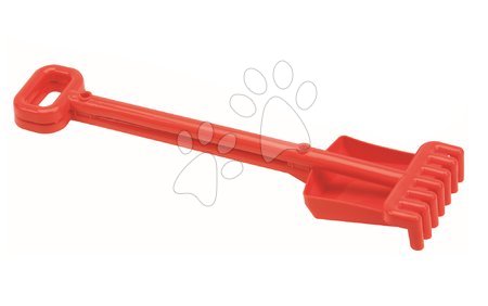 Lopatky do piesku - Súprava lopatka a hrabličky Écoiffier dĺžka 52 cm, červená od 18 mes
