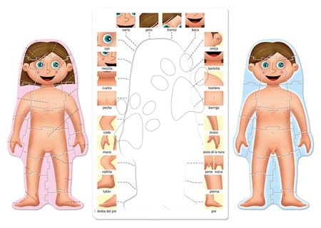 Giochi da tavolo in lingua straniera - Giochi didattici Impariamo Il nostro corpo Educa - 3