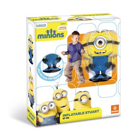 Nafukovačky - Nafukovací boxovací panák Mimoni Mondo - 6