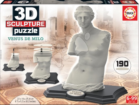 Puzzle 3D - Puzzle 3D Sculpture, Venus De Milo Educa - 1