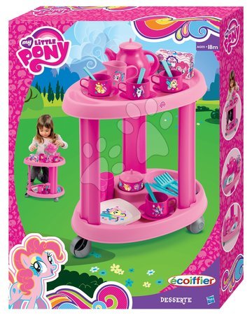 Nádobí a doplňky do kuchyňky - Servírovací vozík My Little Pony Écoiffier - 4