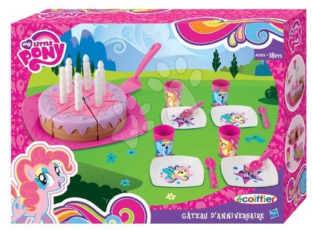 Játékkonyha kiegészítők és edények - Szülinapi torta My Little Pony Écoiffier - 4