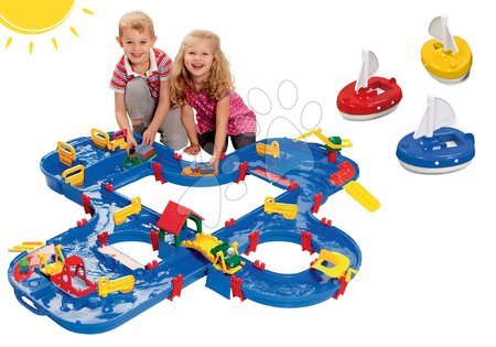 Bootsstraßen-Sets für Kinder AquaPlay vom Hersteller AquaPlay - Wasserstraßen-Set Aquaplay