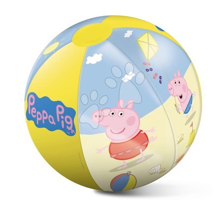 Nafukovacie lopty - Peppa Pig nafukovacia lopta Mondo na pláž 50 cm od 10 mes