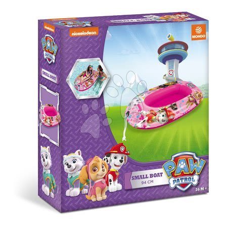 Barci si vapoare gonflabile - Barcă gonflabilă Paw Patrol - Patrula căţeluşilor Mondo - 1