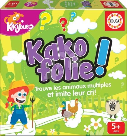 Társasjátékok - Társasjáték Kako folie! Educa