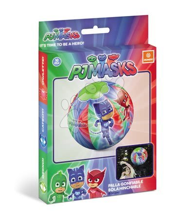 Nafukovací míče k vodě - Nafukovací plážový míč PJ Masks Mondo - 1