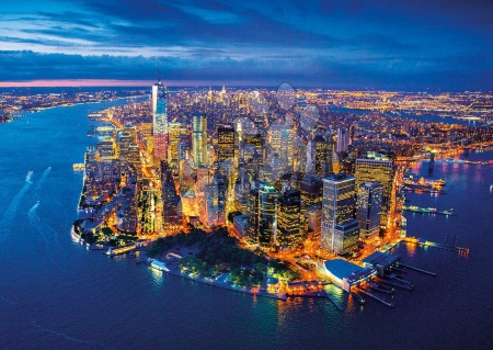 Puzzle 2000 dílků - Puzzle Genuine New York aerial view Educa - 1