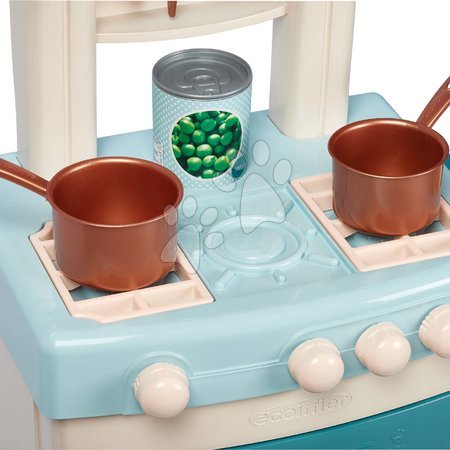 Dětské kuchyňky - Kuchyňka Gourmet Kitchen Vert Azur Écoiffier_1