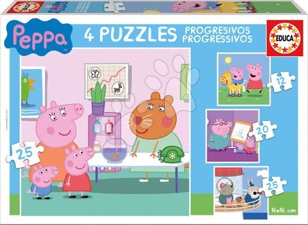 Puzzle Educa od proizvođača Educa | Stranica 17 - Puzzle za djecu Peppa Pig Progressive Educa
