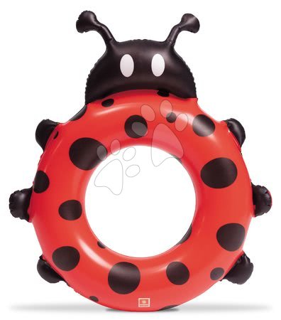 Hračky pro děti od 2 do 3 let - Nafukovací plovací kruh Lady Bug Beach Ball Mondo