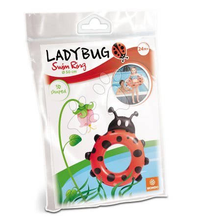 Hračky pre dievčatá - Nafukovacie plávacie koleso Lady Bug Beach Ball Mondo_1