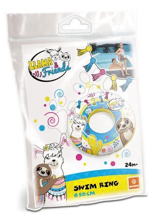 Nafukovací kruhy - Nafukovací plovací kruh Llama a přátelé Mondo_1