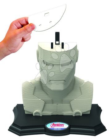Puzzle 3D - Puzzle 3D Sculpture Marvel Avengers Iron Man Educa - 2