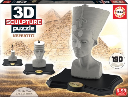 Puzzle 3D - Puzzle 3D Sculpture Nefertiti Educa - 1