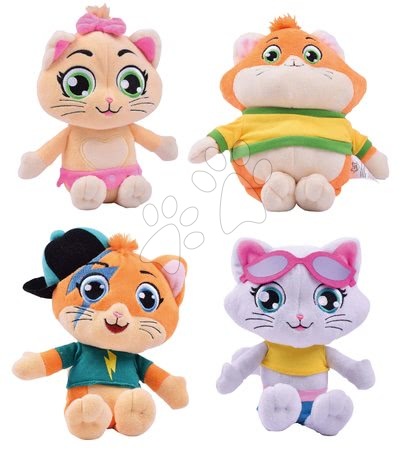 Figurák és állatkák - Plüss cica Meatball 44 Cats Smoby - 3