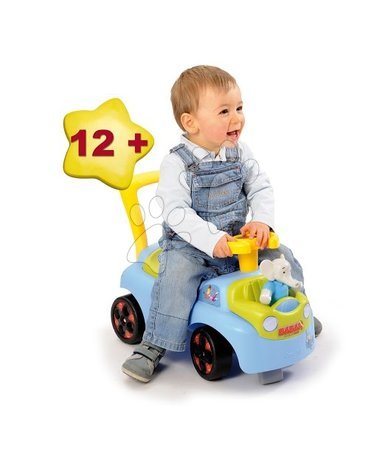 Neaktívna Staré položky - SMOBY 445003 Auto odstrkovadlo BABAR s rúčkou - 3