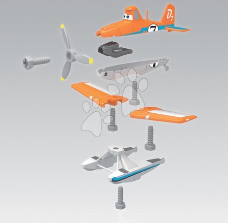 Staré položky - Planes Fire&Rescue letecký hangár s letadlm Dusty Smoby - 3