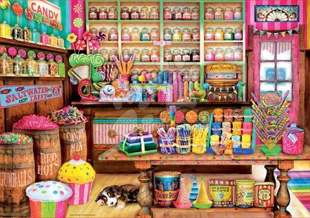 Puzzle - Puzzle Genuine Candy shop Educa_1