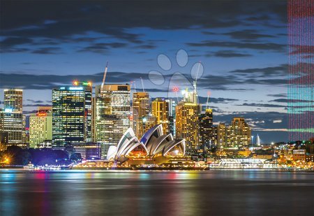 Puzzle 1000 dílků - Puzzle Genuine Sydney City Twilight Educa - 1