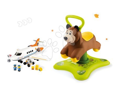 Odrážedla sety - Set odrážedlo Medvěd 2v1 Smoby - 26