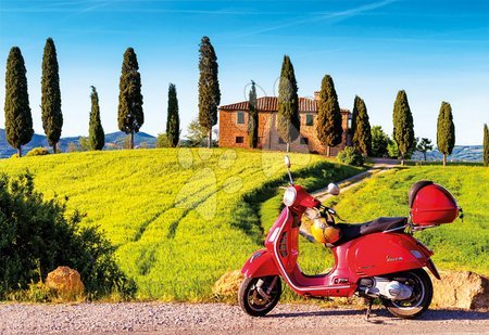 1500 darabos puzzle - Puzzle Genuine Scooter in Toscana Educa - 1
