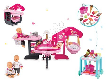 Domčeky pre bábiky sety - Set domček pre bábiku Baby Nurse Smoby - 19