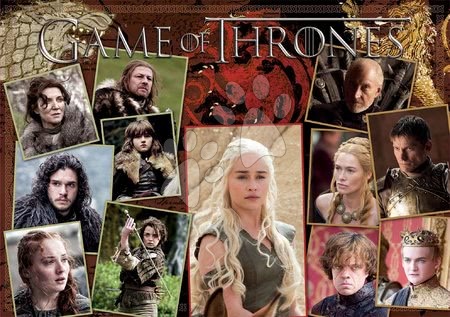 Puzzle 1500 dílků - Puzzle Game of Thrones Educa - 1