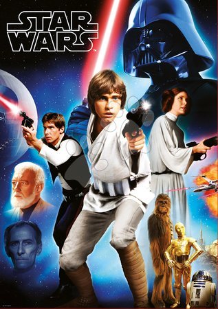 Puzzle cu 1500 de bucăți - Puzzle Star Wars 40 Anniversary Episode IV-A New Hope Educa - 1