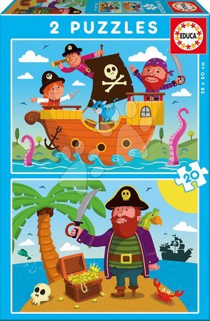 Educa - Otroške pravljične puzzle Pirati Educa