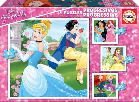 Puzzle in družabne igre - Otroške puzzle Disney Princeske Educa