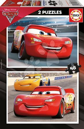 Puzzle in družabne igre - Puzzle Cars 3 Educa