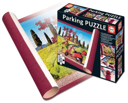 Lepidlá a podložky - Podložka pod puzzle Parking Educa 122*80 cm od 11 rokov
