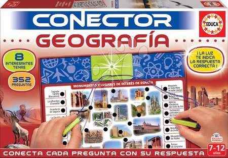 Társasjátékok - Társasjáték Conector földrajz Geografia Educa