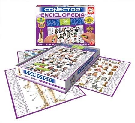 Puzzle és társasjátékok - Társasjáték Conector Enciclopedia Educa_1