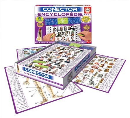 Idegennyelvű társasjátékok - Társasjáték Conector Educa Encyclopedie - 1