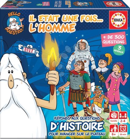 Společenské hry - Společenská hra Hello Maestro L'Homme D'Histoire Educa