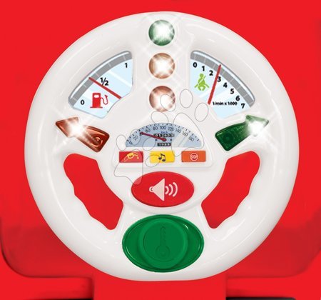 Odrážedla se zvukem - Activity odstrkovadlo auto Kiddieland - 1