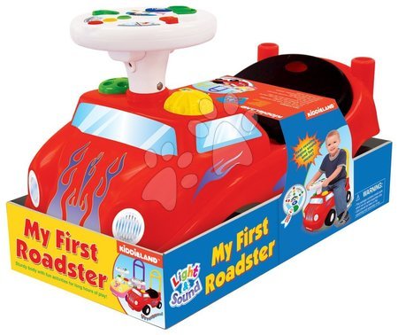 Odrážedla se zvukem - Activity odstrkovadlo auto Kiddieland - 2