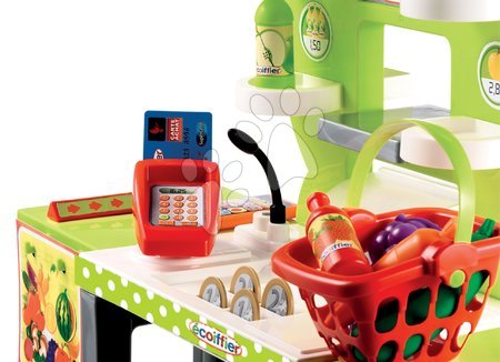 Obchody pro děti - Zeleninový stánek 4v1 100% Chef Écoiffier - 3