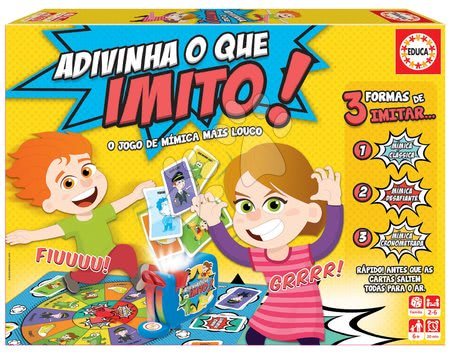 Juegos de mesa en lenguas extranjeras - Juego social ¡Adivina que imito! Educa
