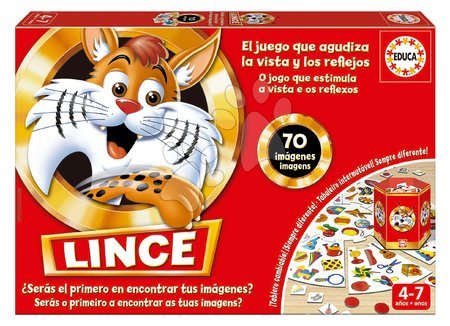 Puzzle és társasjátékok - Társasjáték Gyors mint a hiúz Lince Educa_1