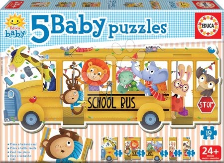 Pre bábätká - Puzzle pre najmenších Baby 5 Educa