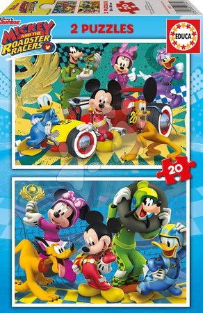 Mickey  - Puzzle Mickey Roadster Racers Educa