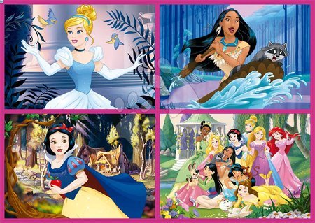 Puzzle progresiv pentru copii - Puzzle Multi 4 Disney Princess Educa - 1