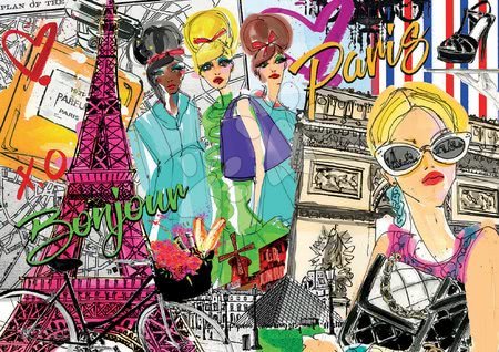 Puzzle 500 dílků - Puzzle Take me to Paris, Chic World Educa - 1