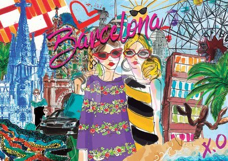  - Puzzle Take me to Barcelona, Chic World Educa_1