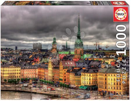 Hračky pre všetkých od 10 rokov - Puzzle Views of Stockholm Educa