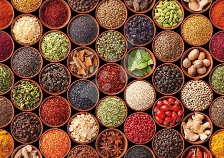 Puzzle 1500 dílků - Puzzle Herbs and spices Educa - 1