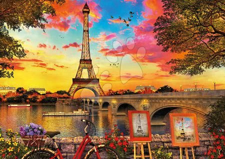 Jucării pentru toți de la 10 ani - Puzzle Sunset in Paris Educa_1